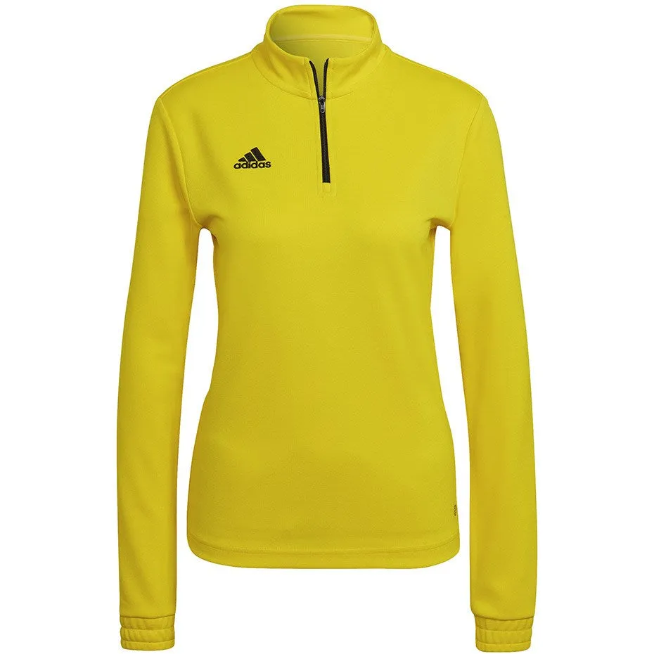 Adidas Entrada 22 Top Training Sweatshirt Yellow Hi2130 2Xs