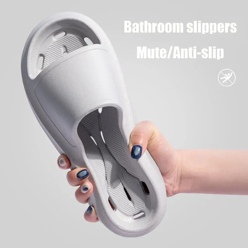 AMOZAE- -  Hollow Out Shower Slippers