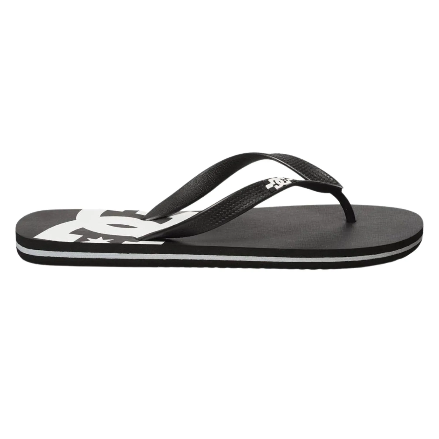 DC Spray Sandals - Black Black White