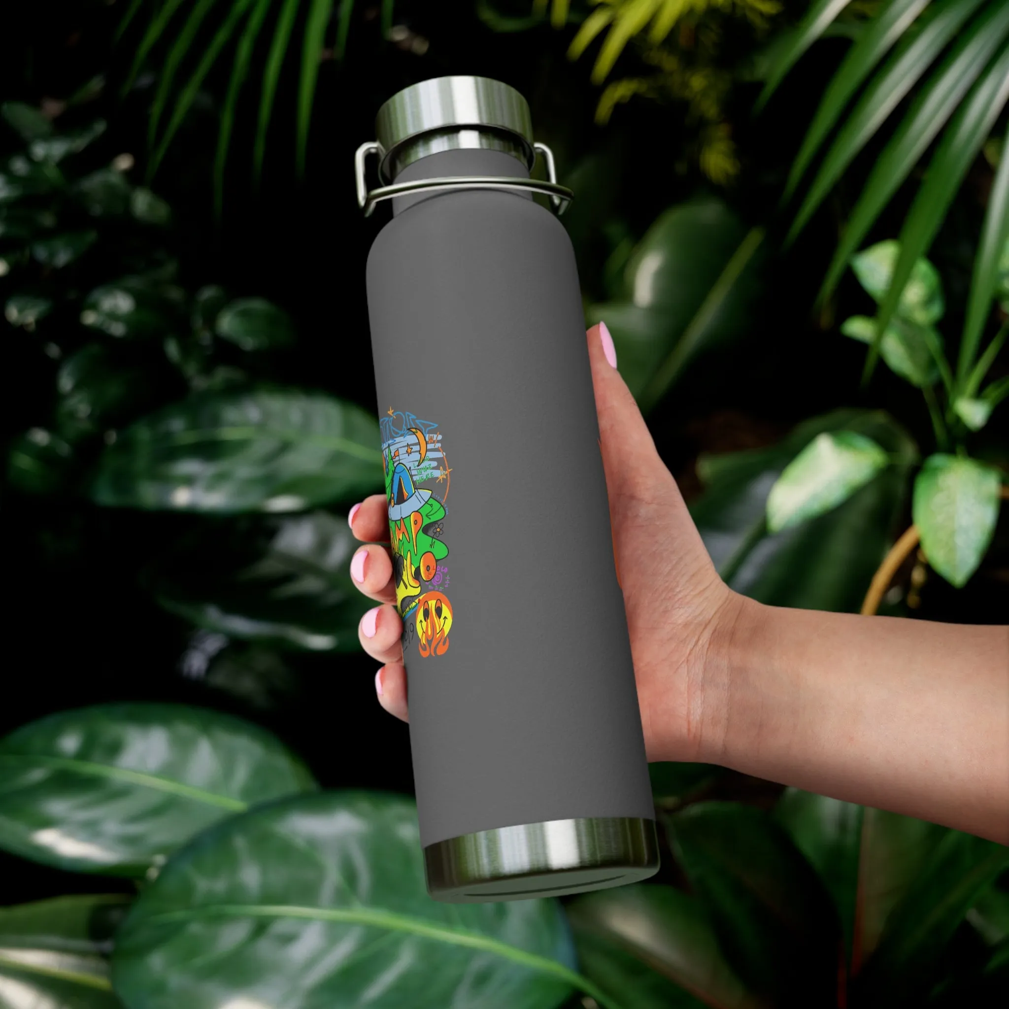 Get Lost Copper Vacuum Insulated Bottle, 22oz
