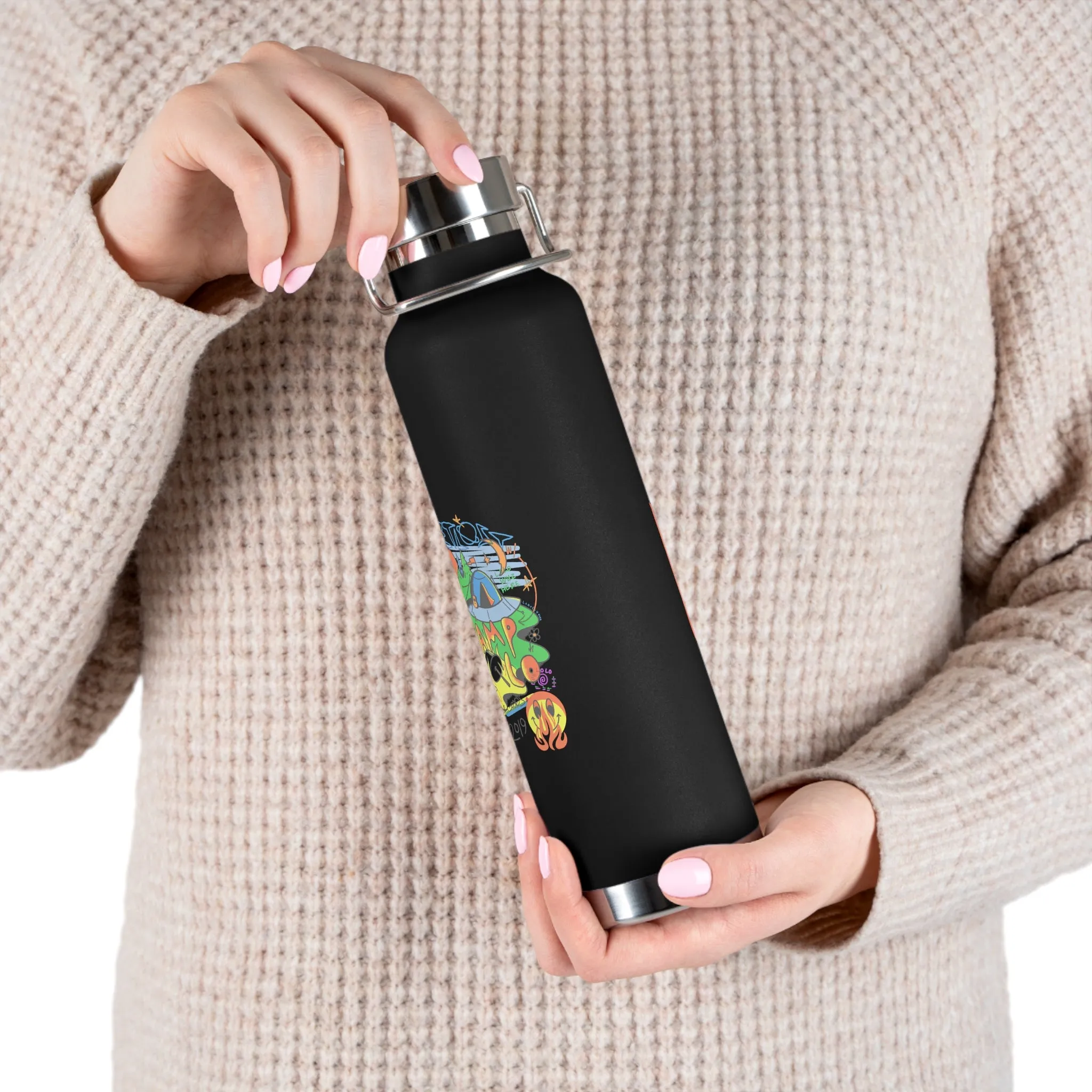 Get Lost Copper Vacuum Insulated Bottle, 22oz