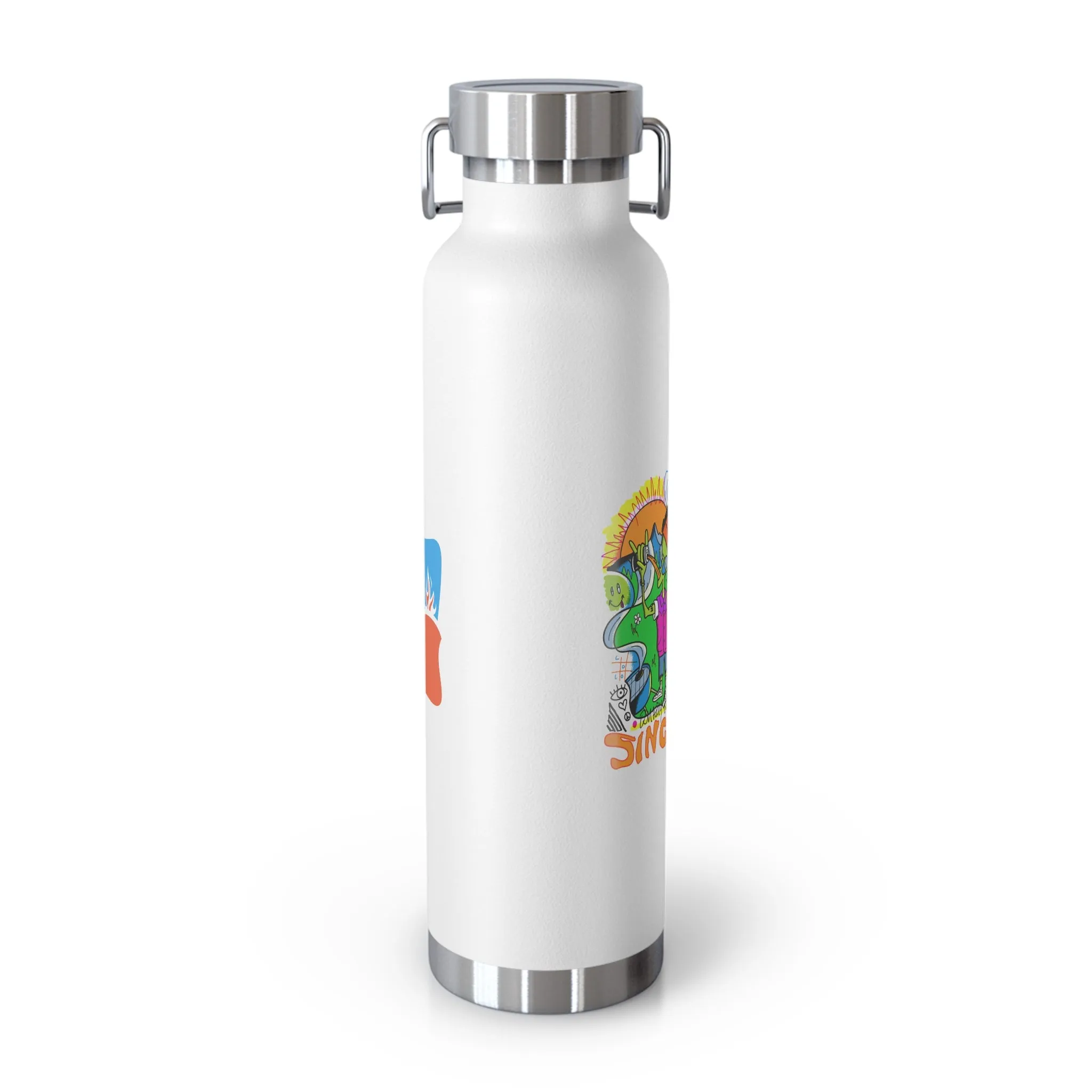 Get Lost Copper Vacuum Insulated Bottle, 22oz