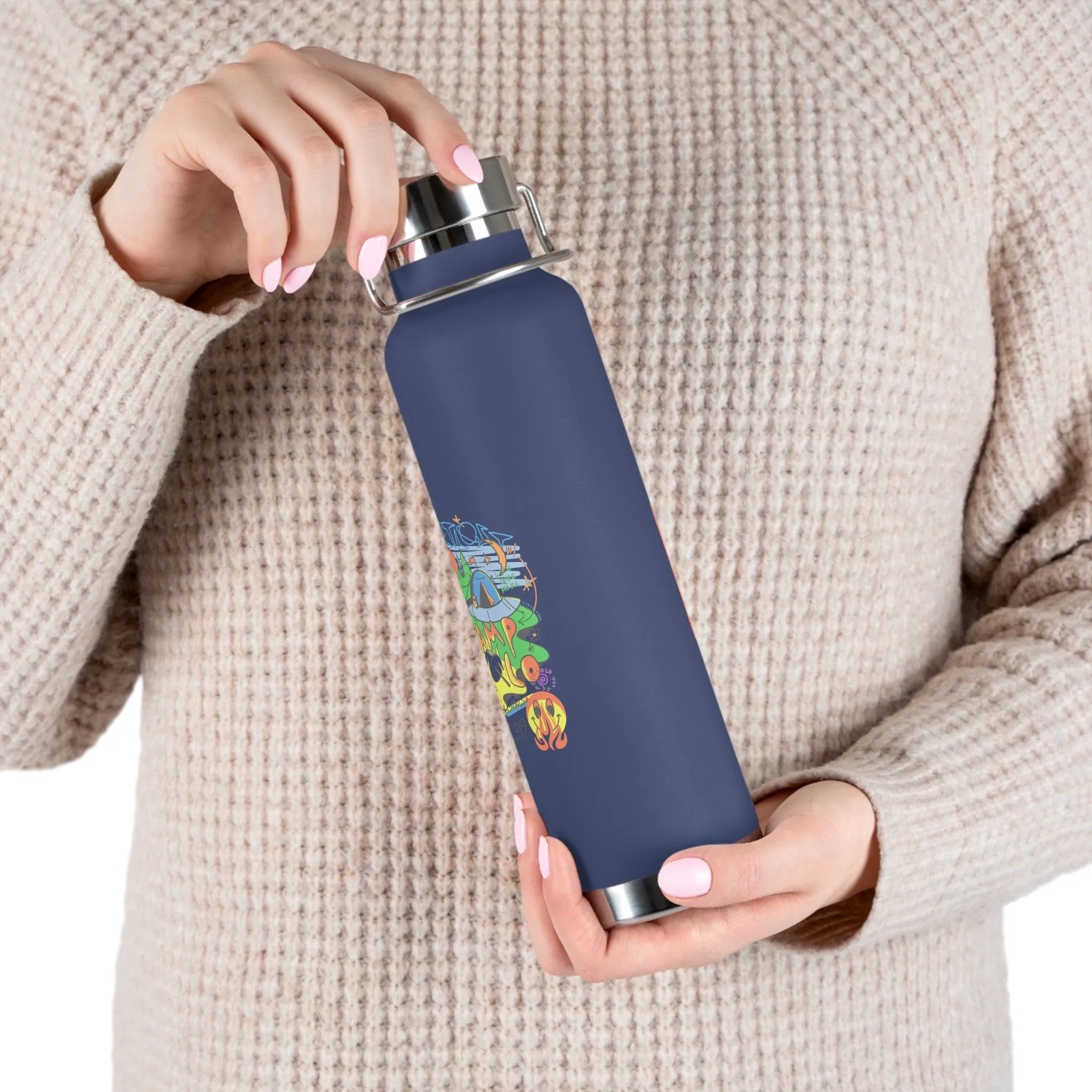 Get Lost Copper Vacuum Insulated Bottle, 22oz