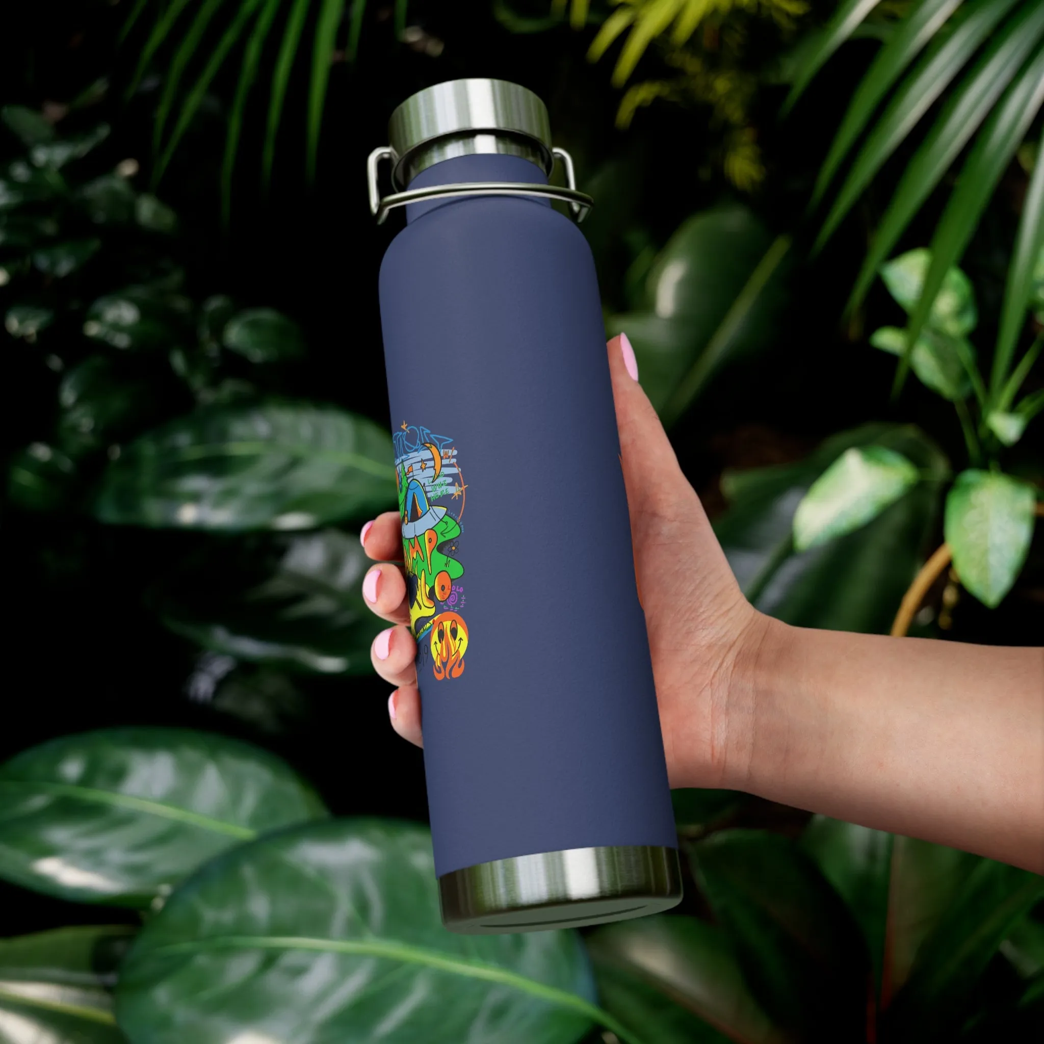 Get Lost Copper Vacuum Insulated Bottle, 22oz