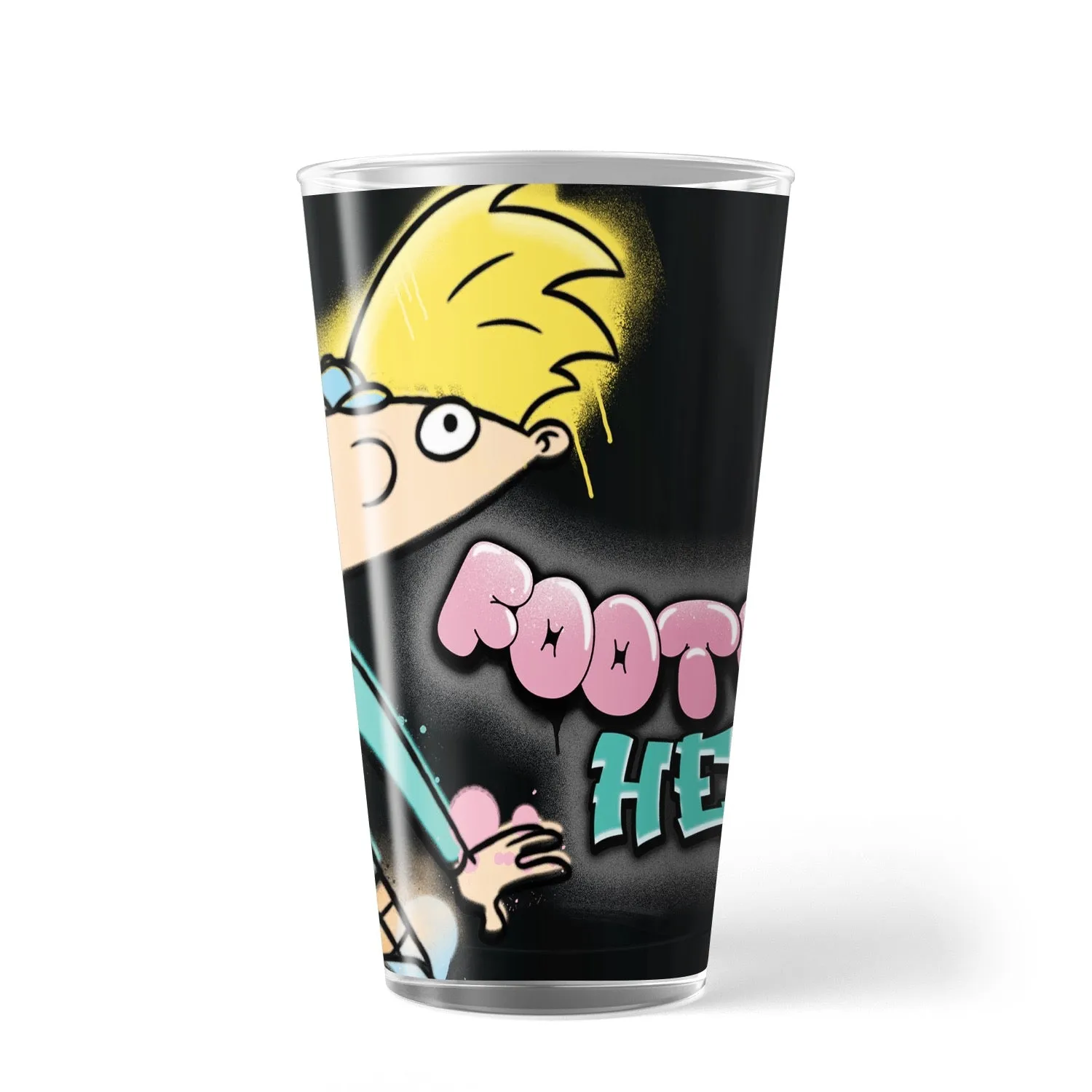 Hey Arnold! Football Head 17 oz Pint Glass