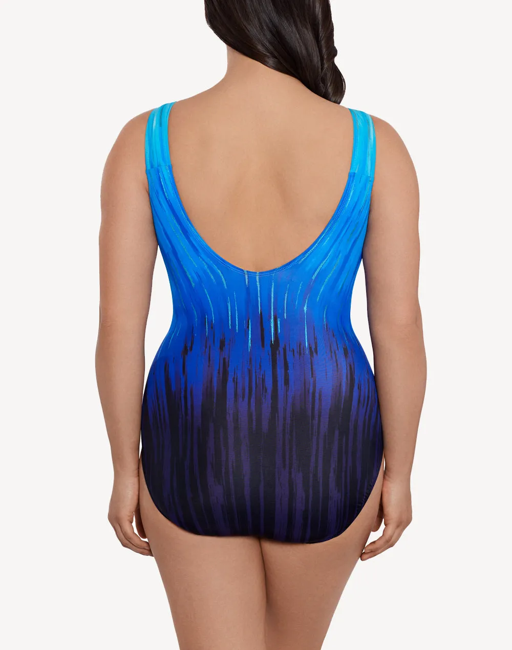 High Energy Scoop Back High Neck One Piece Swimsuit