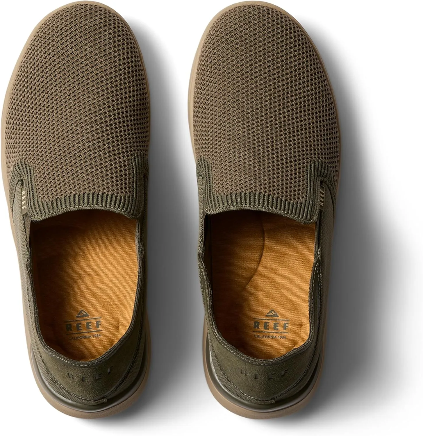 REEF Men's Neptune Slip On Shoe, Lightweight & Breathable, Soft Cushion Footbed Sneaker