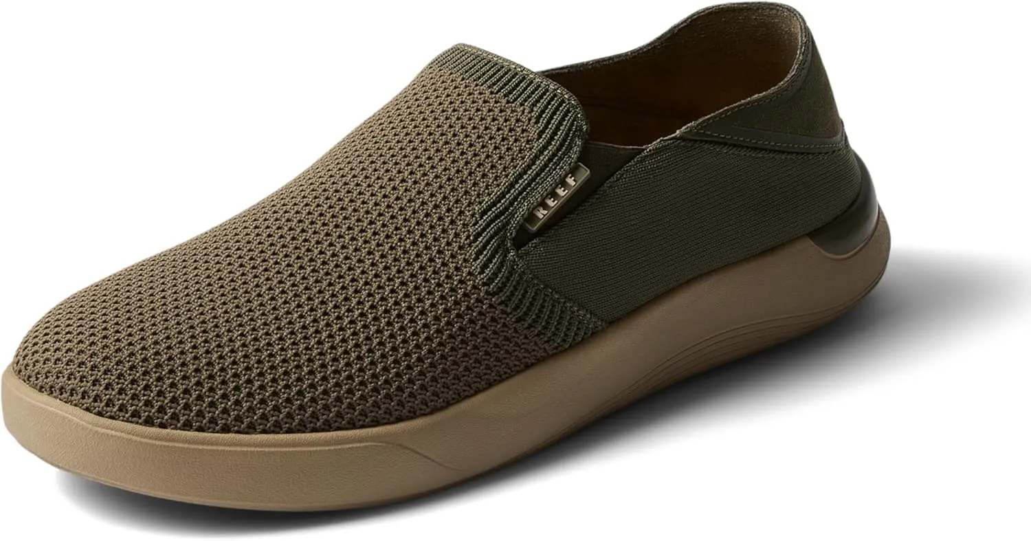 REEF Men's Neptune Slip On Shoe, Lightweight & Breathable, Soft Cushion Footbed Sneaker