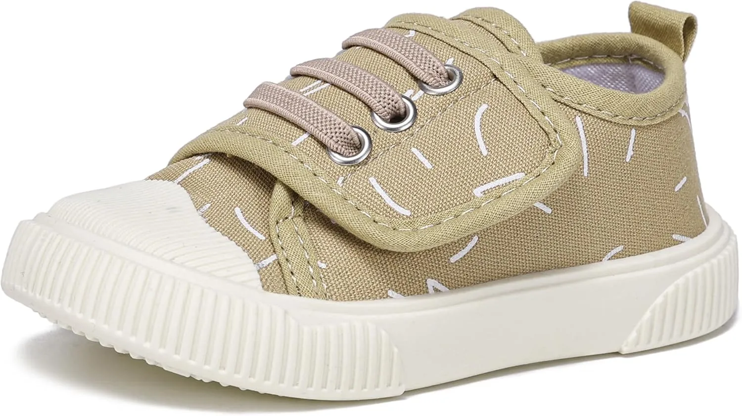 Toddler Boys and Girls Sneakers for Baby Kids Canvas Shoes Lightweight Slip on Walking Shoes