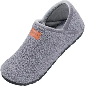 Women's Men's Fuzzy Fur Slippers Casual House Shoes Non Slip Barefoot Slipper Socks Warm Closed Back Indoor Outdoor Shoes
