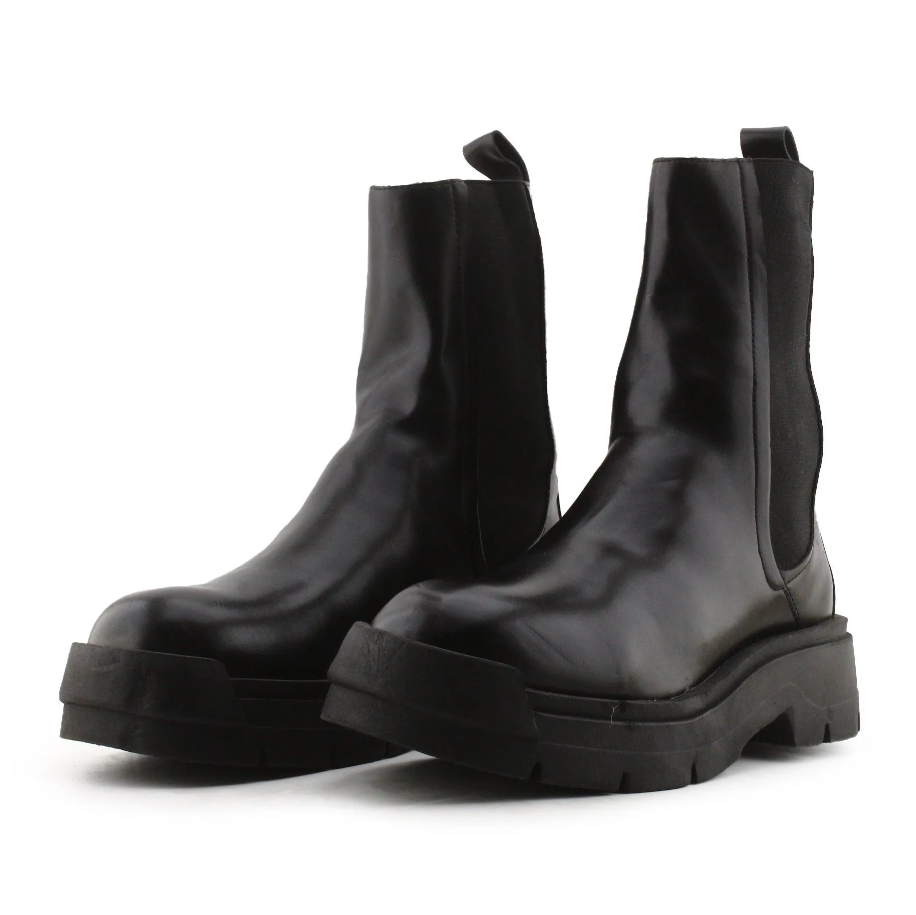 Zara Stretchable Chalsea Ankle Boots | 100% Authentic Leather