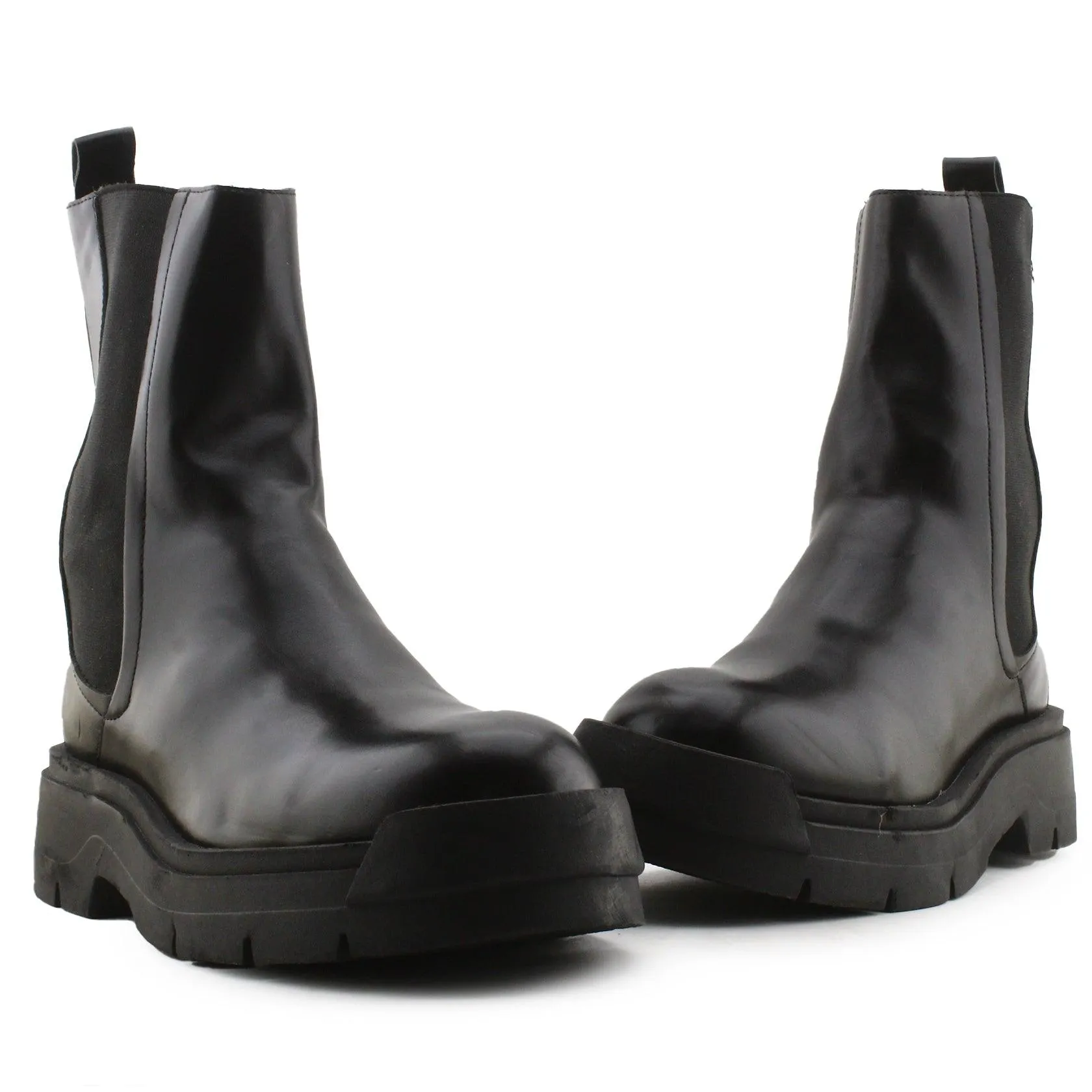 Zara Stretchable Chalsea Ankle Boots | 100% Authentic Leather